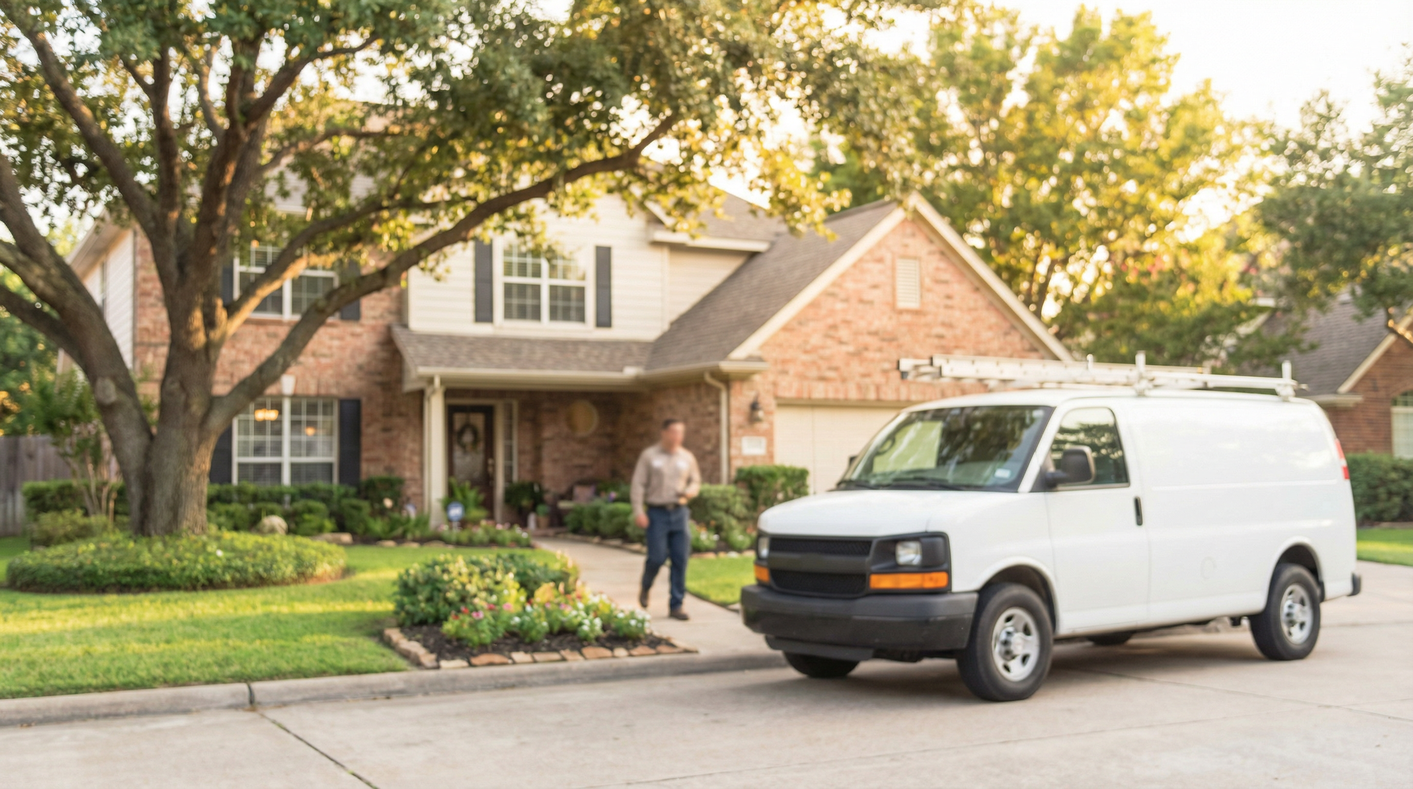 Carr & Son Plumbing Service Van